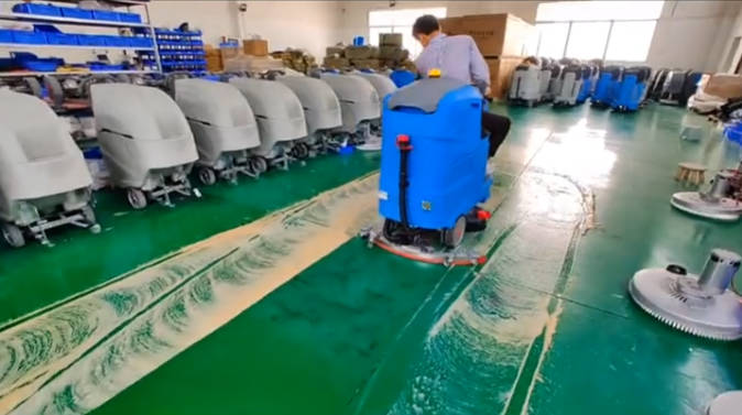滨海新2023年还在用人工的物业保洁不妨试试洗地机吧